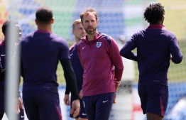 ފައިނަލް މެޗުގެ ކުރިން އިންގްލެންޑް ޓީމު ފަރިތަކުރުންތަކުގައި.-- ފޮޓޯ: އޭއެފްޕީ