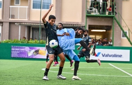 During the first match of the Tekkers Resort Cup 2024.