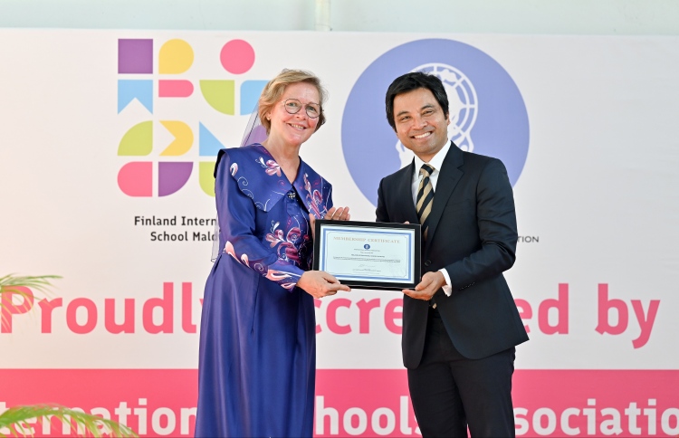 ފިންލެންޑް ސްކޫލަށް އެކްރެޑިޓޭޝަން ލިބުން ފާހަގަކޮށްފި