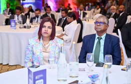 Participants at the opening ceremony of the 11th edition of the Maldives Finance Forum organized by Maldives Pension Administration Office (MPAO). -- Photo: Nishan Ali / Mihaaru News