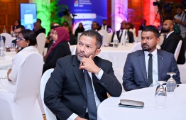 Participants at the opening ceremony of the 11th edition of the Maldives Finance Forum organized by Maldives Pension Administration Office (MPAO). -- Photo: Nishan Ali / Mihaaru News