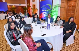 Participants attending the opening ceremony of the 11th edition of the Maldives Finance Forum organized by Maldives Pension Administration Office (MPAO). -- Photo: Nishan Ali / Mihaaru News