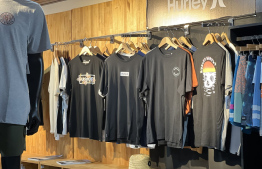 Products of the fashion brand, Hurley.