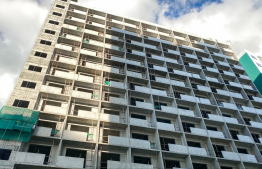 Co living building dedicated for students and single occupants in Hulhumale' 2. -- Photo: Fayaz Moosa