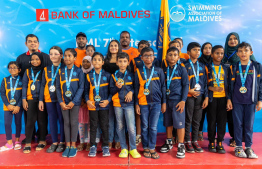 Students who took part in BML's swimming festival -- Photo: BML