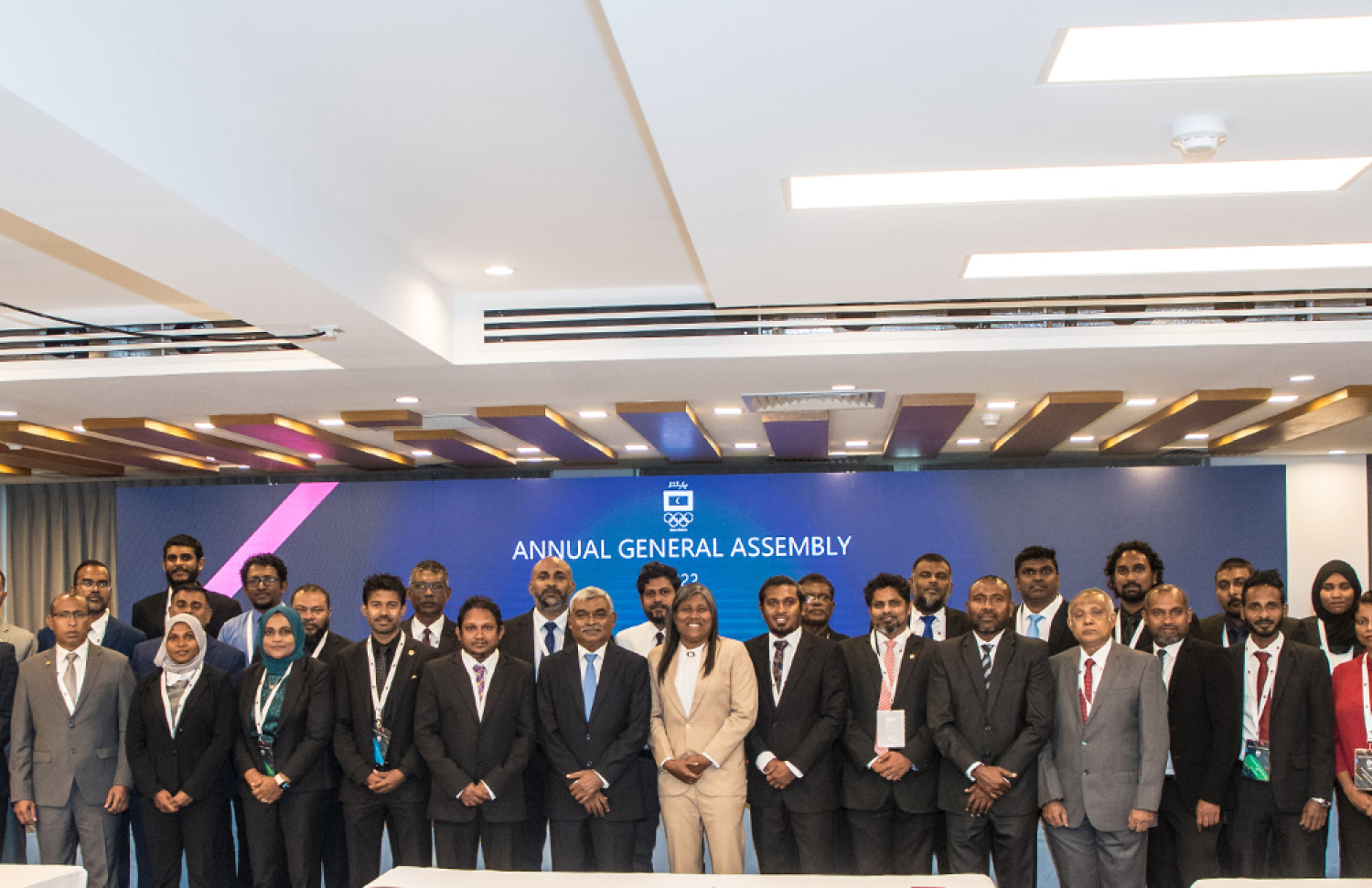 ކުޅިވަރުގެ އިސްވެރިން އޮލިމްޕިކް ކޮމިޓީގެ ބައްދަލުވުމެއްގައި --- ފައިލް ފޮޓޯ: އެމްއޯސީ