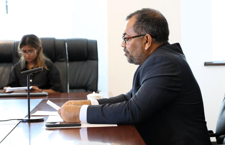 މިނިސްޓަރު ޒަމީރު ރަސްމީ ދަތުރެއްގައި ޔޫއޭއީ އަށް