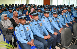 Police Service Day.-- Photo: Nishan Ali / Mihaaru