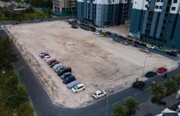 Land plot allocated to park vehicles registered in Zone B -- Photo: Fayaz Moosa