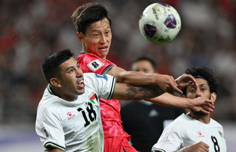 ވޯލްޑް ކަޕް ކޮލިފައިންގައި ފަލަސްތީނުން ގަދަފަދަ ކޮރެއާއާ އެއްވަރުކޮށްފި