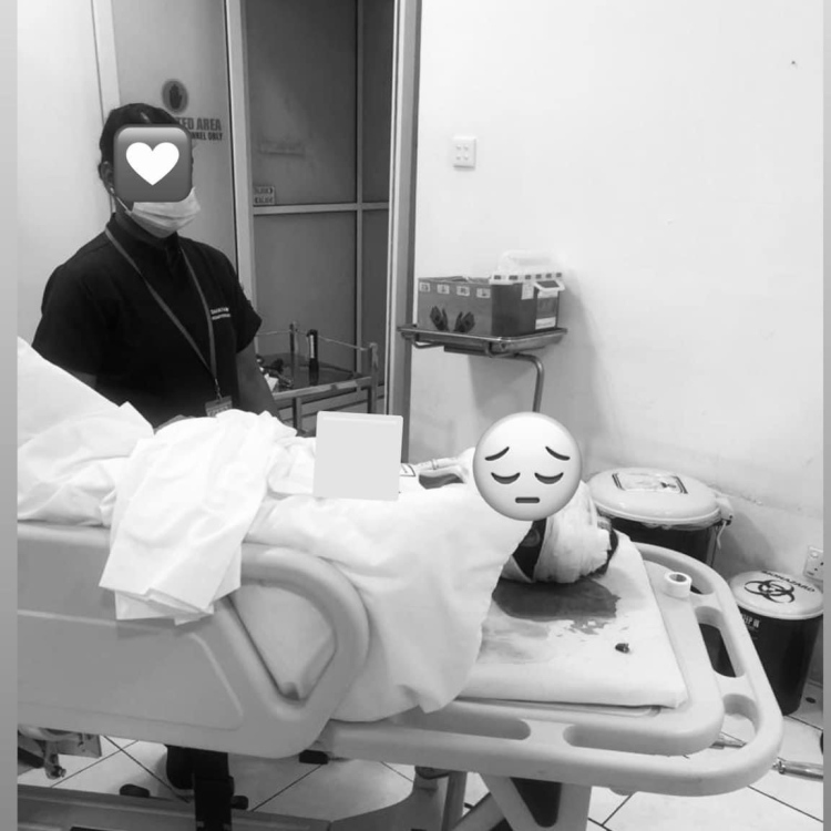 ސައިކަލަކުން ޖައްސައި ދިން އަނިޔާގެ ވޭނުގައި އަހަރެއް