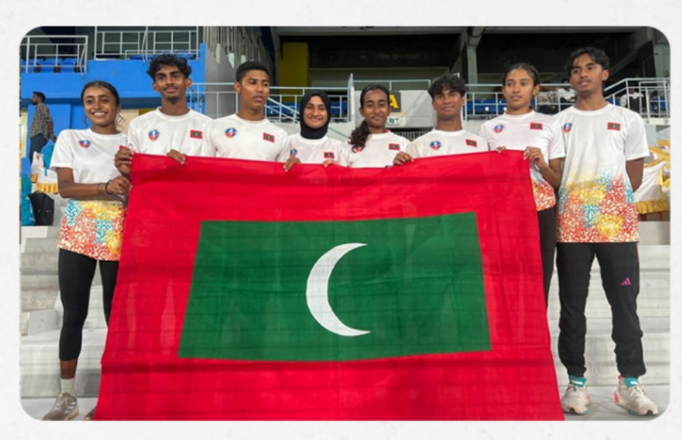 ޖޫނިއާ ރިލޭ ޓީމުތަކުން ބްރޯންޒް މެޑަލް ހޯދައިފި