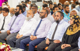 During the seminar held today for all Imams in the country. -- Photo: Ministry of Islamic Affairs