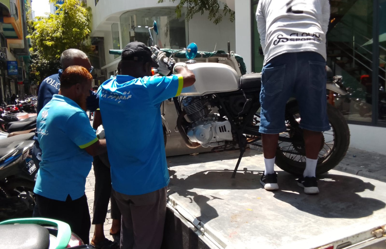 ބާވެ، ހަލާކުވެފައިވާ 224 ސައިކަލް ނަގައިފި