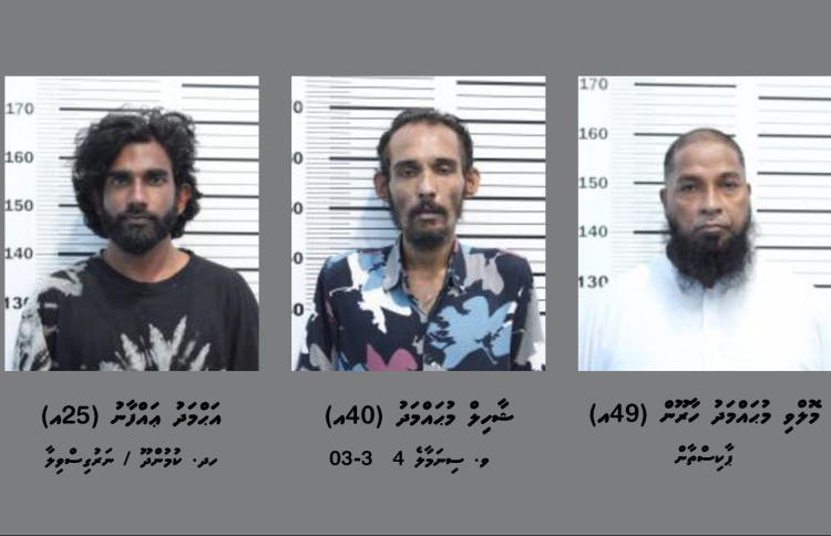 ޑްރަގް އެތެރެކުރި ތިން މީހަކަށް ދައުވާކޮށްދޭން އެދިއްޖެ