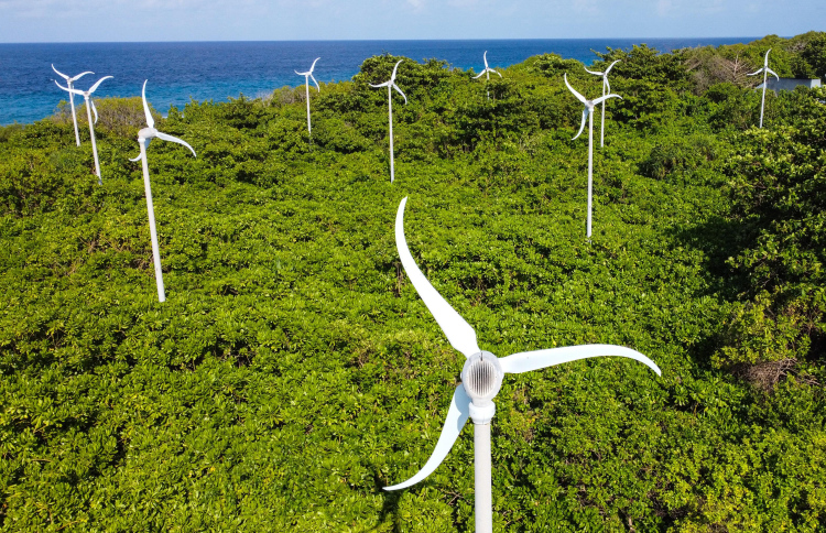 Wind energy pilot project to begin in Manadhoo - The Edition