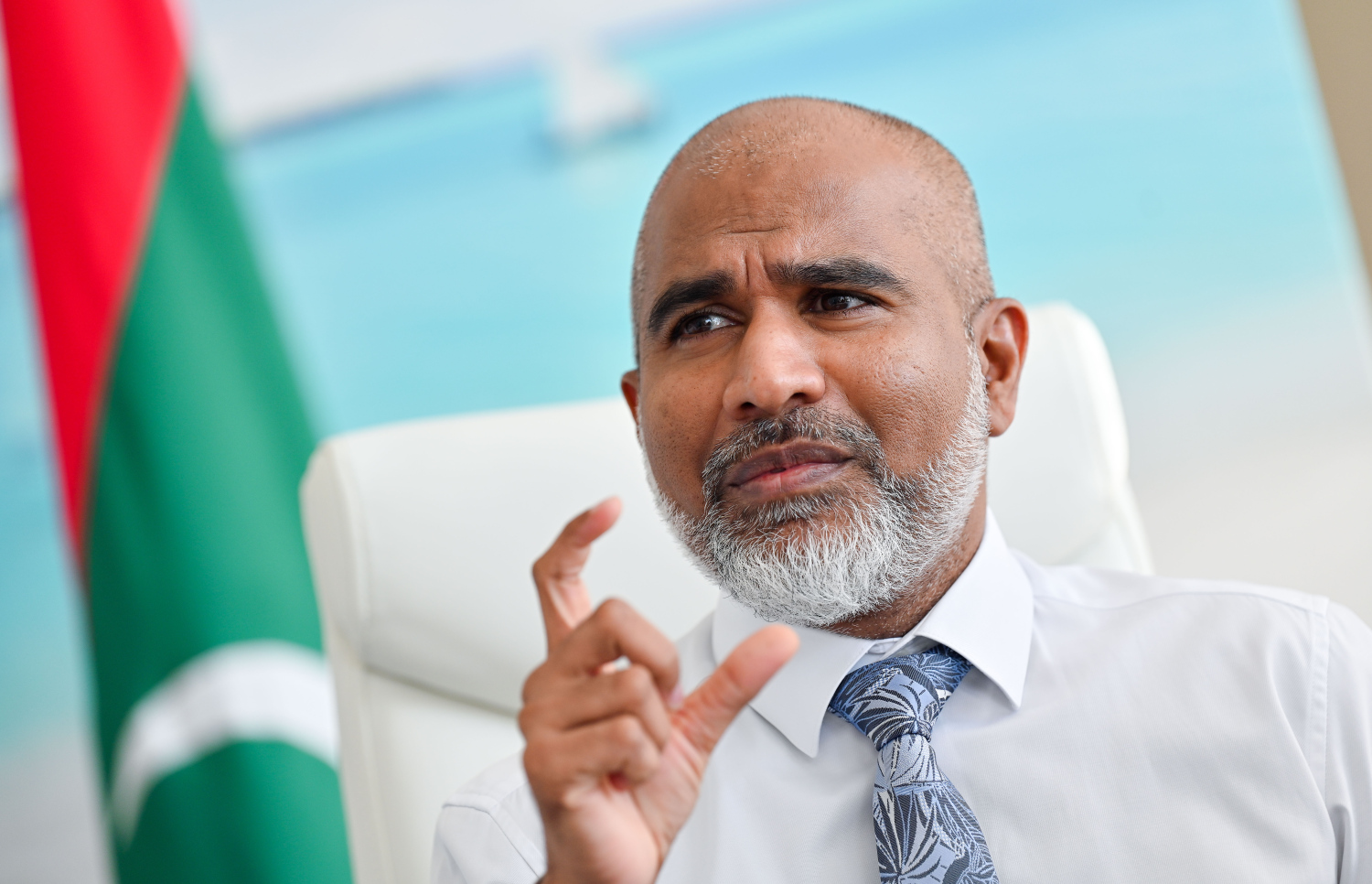 އެޑިޔުކޭޝަން މިނިސްޓަރު ޑރ. އިސްމާއިލް ޝަފީއު.-- ފޮޓޯ: ނިޝާން އަލީ / މިހާރު