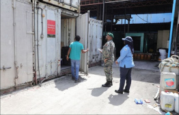 Inspection of warehouses and outlets involved in the storage and trade of chemicals -- Photo: Defence Ministry