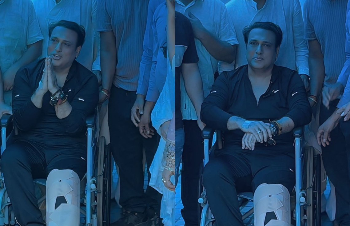 ފަޔަށް ވަޒަނެއް އަރައިގެން ފަރުވާ ހޯދުމަށް ފަހު ގޯވިންދާ ހޮސްޕިޓަލުން ގެއަށް ދާން ނުކުތް ވަގުތު އެތަނަށް ޖަމާވެ ތިބި ފޭނުންނާ އޭނާ ބައްދަލުކުރަނީ.