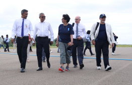 Visit of United Nations Assistant Secretary-General, UNDP Assistant Administrator, and UNDP Regional Director for Asia and the Pacific, Ms. Kanni Wignaraja.-- Photo: UNDP