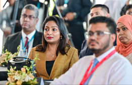 Participants of the celebratory event to mark one year of service at Beond -- Photo: Fayaz Moosa | Mihaaru