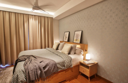 A bedroom space inside one of Aqua Vita's units -- Photo: Aqua Vita