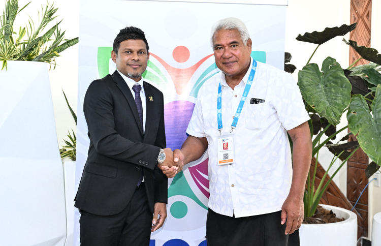 ކޮމަންވެލްތު ބައްދަލުވުމަށް ނައިބު ރައީސް ސަމޯއާގައި