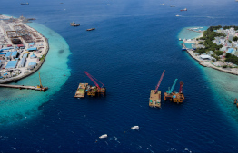 Area connecting Villimalé and Gulhifalhu -- Photo: Nishan Ali | Mihaaru