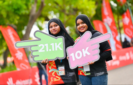 From the Dhiraagu Maldives Road Race -- Photo: Nishan Ali | Mihaaru