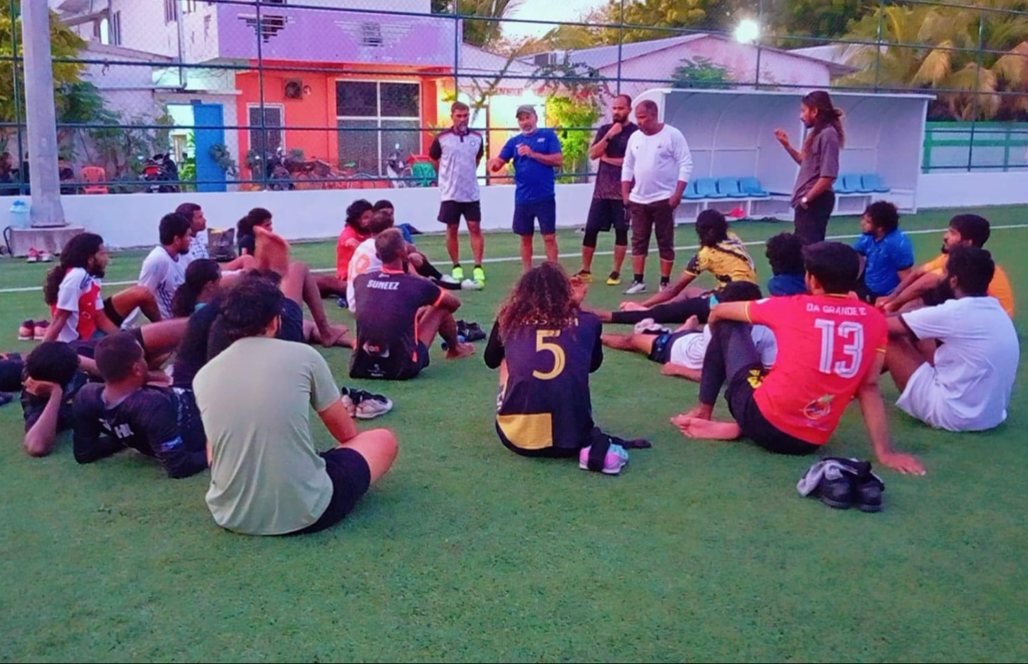 ޑުންގާގެ ބެލުމުގެދަށުން މާފުށިން މުބާރާތަށް ތައްޔާރުވުމަށް ކުރާ މަސައްކަތުގެ ތެރެއިން