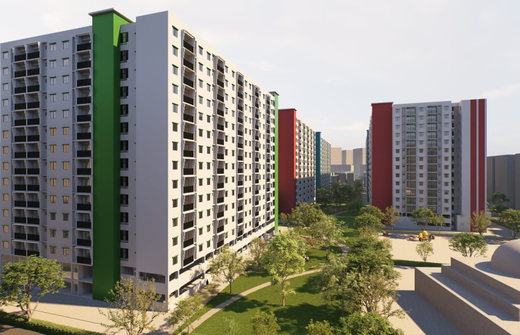 2،100 ފްލެޓާ އެކު އެޗްޑީސީގެ ބިޔަ 15 ޕްރޮޖެކްޓެއް