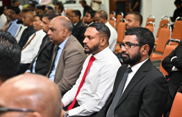 Some participants of the ceremony to inaugurate Development Bank of Maldives -- Photo: President's Office