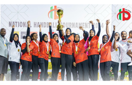 11th  National Handball Tournament 2024 1st Division Women's Champion RedHawks.-- Photo: Handball Association