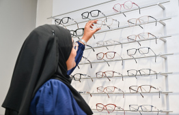 Frames in Eyecare. - Photo : Fayaz Moosa | Mihaaru