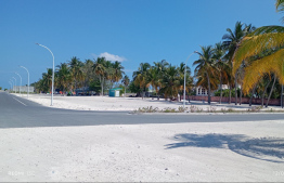 Streetlights installed in Hanimaadhoo -- Photo: Sattar