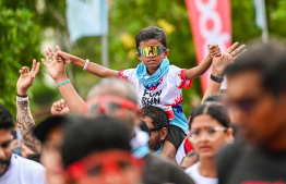 Ooredoo Fun Run.-- Photo: Nishan Ali / Mihaaru