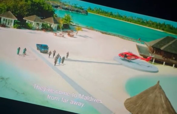 "ޕުޝްޕާ 2"ގެ މަންޒަރެއް ރާއްޖޭގައި؟