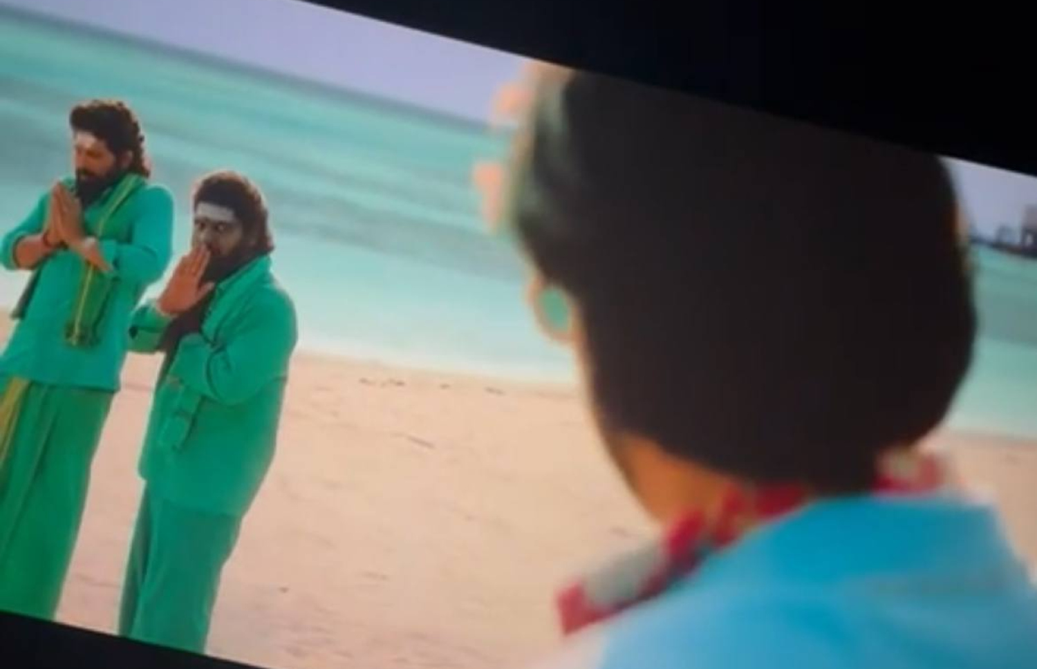 "ޕުޝްޕާ 2"ގައި ރާއްޖެ ކަމަށް ދައްކާ މަންޒަރުގެ ސްކްރީންޝޮޓެއް.