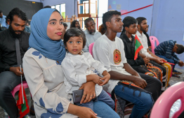 President Dr. Muizzu in Gdh. Rathafandhoo