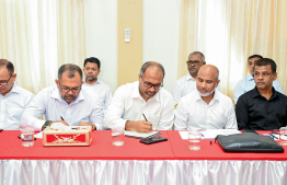 Ministers taking part in the tour -- Photo: President's Office