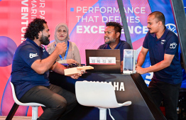 Aliya's stall at Maldives Marine Expo 2025 -- Photo: Fayaz Moosa