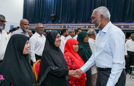 President Dr. Muizzu Dhaalu visit-Kudahuvadhoo