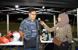MIB's Chief Retail Banking Officer HUssain Alim speaking about the bank's Bingaa accounts -- Photo: MIB