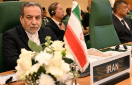 Iran's Foreign Minister Abbas Araghchi attends an Extraordinary Session of the Council of Foreign Ministers of the Member States of The Organization of Islamic Cooperation (OIC) in Jeddah on March 7, 2025. Foreign ministers from the 57-member OIC have gathered after the Arab League endorsed Egypt's proposal to rebuild the Gaza Strip under the future administration of the Palestinian Authority. (Photo by Amer HILABI / AFP)