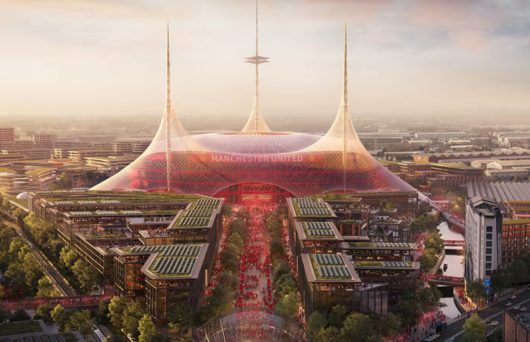 ޔުނައިޓެޑްގެ އާ ސްޓޭޑިއަމް ހަދަން ޓްރެފޯޑް ތަޅާލަނީ