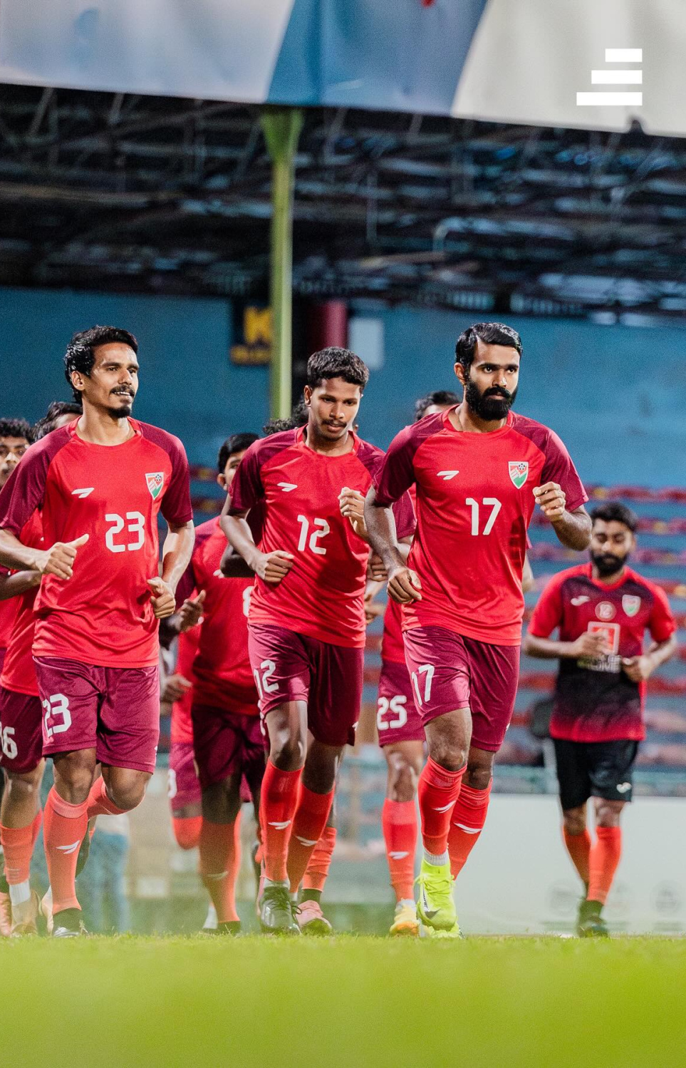 ގައުމީ ޓީމު މާލޭގައި ކުރިއަށް ގެންދިޔަ ޕްރެކްޓިސް ސެޝަނެއްގެ ތެރެއިން: ޓީމުގެ ހުރިހާ މެންބަރުން ވެސް މިހާރު ވަނީ އިންޑިއާ އަށް ދާން ފުރައިފަ ފައިލް ފޮޓޯ: ސިޑިބަރި