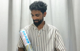 Fayaz receives the gift from Proxy Home after the interview