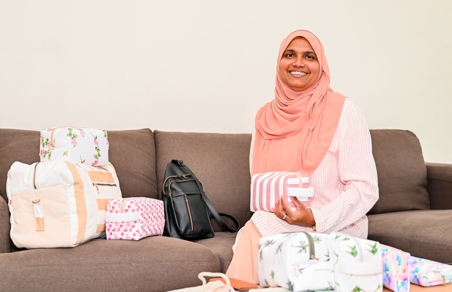 ޒީނަތު، "މިހާރު" އަށް އިންޓަވިއު ދެނީ.-- ފޮޓޯ: ނިޝާން އަލީ | މިހާރު