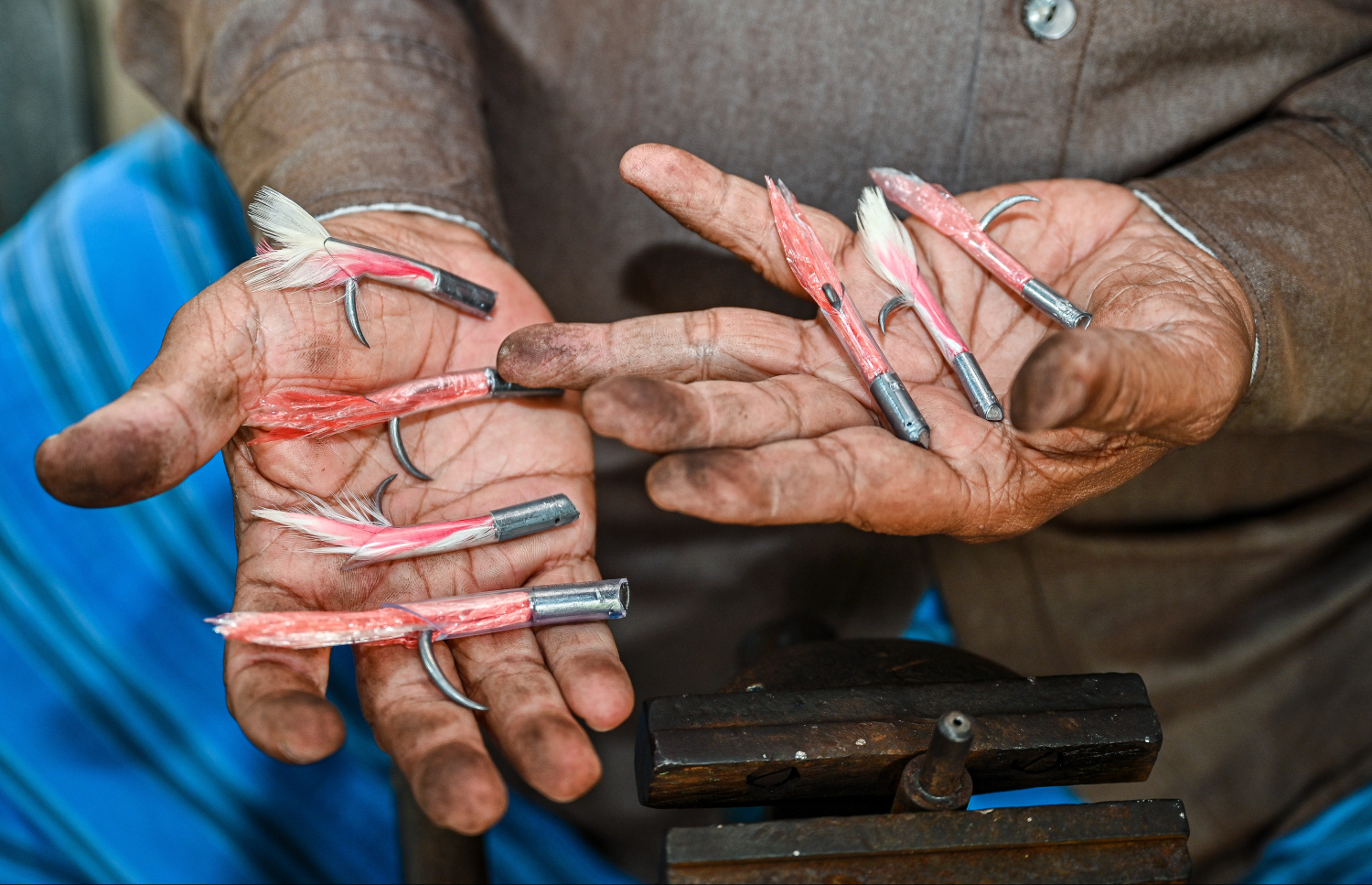 މުހައްމަދު ހަދާފައިވާ އެކި ސައިޒުގެ ބުޅިތައް ދައްކާލަނީ. -- ފޮޓޯ: ފަޔާޒް މޫސާ / މިހާރު