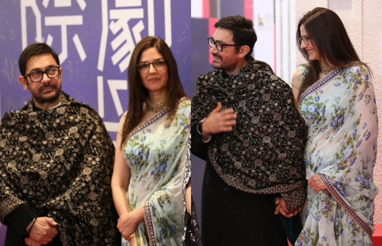 އާމިރް އޭނާގެ އާ ލޯބިވެރިޔާ ގޮވައިގެން އިވެންޓަކަށް